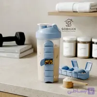 شيکر محفظه دار رنگی