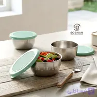 پیاله استیل نقلی درب دار یونیک Unique