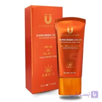 کرم ضد آفتاب spf 50 لاکچری کوین