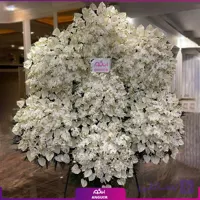 تاج گل شکوه پایدار VIP (گل آنتوریوم و ارکیده)