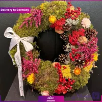 تاج گل کریسمس (ارسال گل به آلمان)
