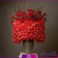جام گل تشریفاتی تم قرمز (کد EROTP)