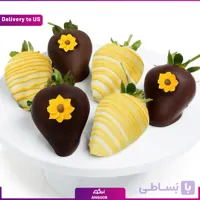(Delivery to USA) Sunflower Chocolate Covered Strawberries