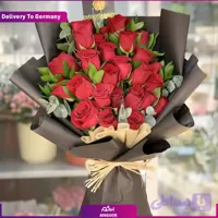 دسته گل ولنتاین زیبا (تحویل در آلمان) (کد 12CO1)