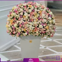 باکس گل هارمونی رز های عاشقانه (یکطرفه)