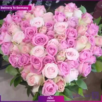 باکس گل قلب بزرگ (تحویل در آلمان)
