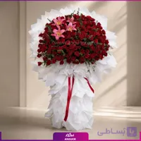 دسته گل قدی رز قرمز؛ شیک و رسمی