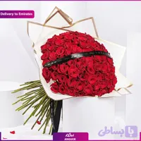 دسته گل رز 99 شاخه (تحویل در امارات) (کد YFHDQ)