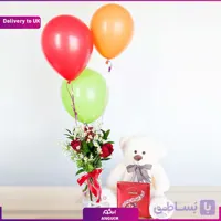 باکس گل و بادکنک تمام زندگیم (ارسال گل به انگلستان)