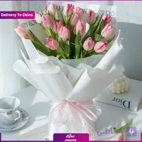 (Delivery in China) Bouquet of pink tulips