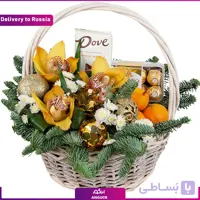 سبد گل کریسمس (تحویل در روسیه) (کپی)