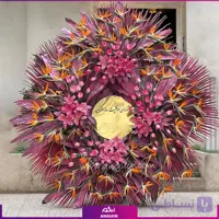 تاج گل بهار بی پایان (پرنده بهشتی،رز،اوریانتال)
