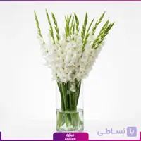 جار گل گلایول سفید