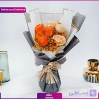 دسته گل رز رنگ خاص (تحویل در امارات)