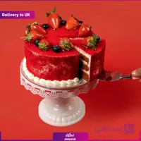 کیک کرانچ رد ولوت (تحویل انگلستان)