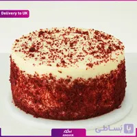 کیک تولد دو طبقه میوه ای (تحویل در انگلستان)