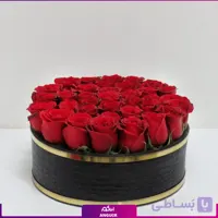 باکس گل رز گرد