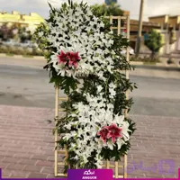 تاج گل ترحیم دو طبقه