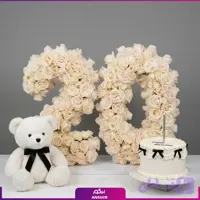 استند عدد با گل رز (کد KU19S)
