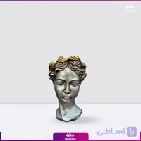 گلدان سفالی طرح چهره