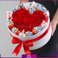 باکس گل قلبی ولنتاین مهناز