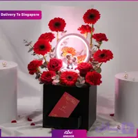 باکس بیان عشق ابدی و لذت گل (تحویل در سنگاپور)