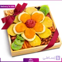 سینی میوه‌ خشک و آجیل (تحویل در امریکا)