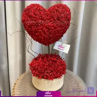 باکس گل قلب عروس مستان