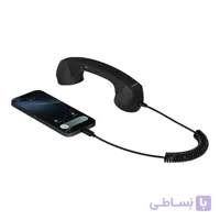 گوشی تلفن کلاسیک رترو پرودو Porodo مدل Classic Retro Phone Handset با رابط Type-C