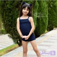 زیردکمه بادی بندی دخترانه نخی چهارفصل