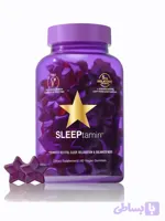 مکمل پاستیل اسلیپ تامین – sleeptamin تعداد 60 عددی اصل اورجینال وارداتی