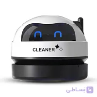 جارو شارژی دستی مدل رومیزی طرح ربات