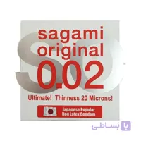 کاندوم پلی اورتان ساگامی سایز نرمال چهار عددی Sagami Original 0.02