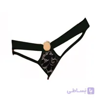 شورت دانتل حلقه دار زنانه
