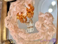 بند عینک رزین صورتی