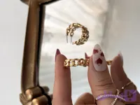 گوشواره اویز برگ