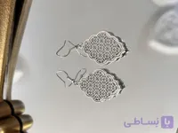 گوشواره نقره طرح کارشد داخل شاین کار