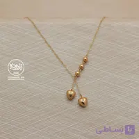 دستبند دو آویز قلب