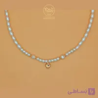چوکر مروارید قلب
