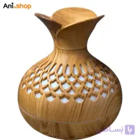 بخور طرح گلدان طرح چوبی