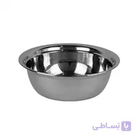 سینک کمپر استیل گرد 34cm بدون سوراخ