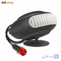 بخاری برقی خودرو و فن هیتر فندکی 2 حالته پنکه و بخاری 120وات