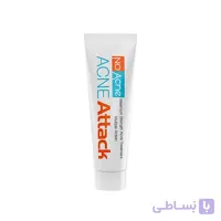 کرم ضد جوش نو آکنه مدل Acne Attack مناسب پوست جوش دار حجم 50 میلی لیتر