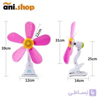 پنکه دیواری رومیزی 5 پره نمونه اصلی ( پنکه دیواری و رومیزی مدل 5 پره )