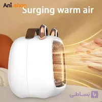 فن هیتر و بخاری برقی 6 اینچی 500 وات وارداتی