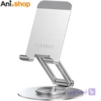 هولدر گوشی موبایل و تبلت رومیزی 360 درجه فلزی
