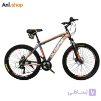 دوچرخه کوهستان المپیا سایز 24 آلومینیوم کمک دار دو دیسک دنده کلاجی