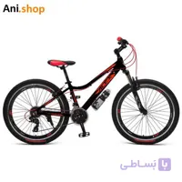 دوچرخه کوهستان الکس مدل trust آلومینیوم دنده شیمانو کمک دار سایز 24 کد 102