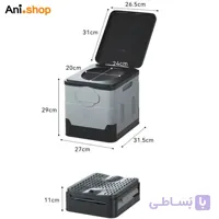 توالت مسافرتی تاشو قابل حمل