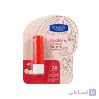 بالم لب نرم‌کننده کامان ویتامین A و C شی باتر و عصاره گیلاس